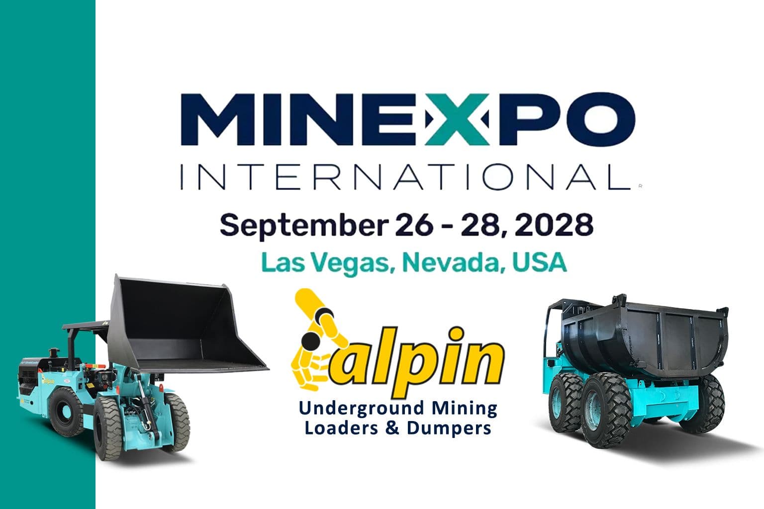 MINExpo International 2028 – Alpin Makine Katılıyor